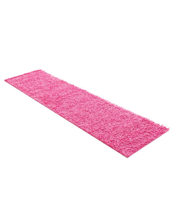 Detail image of 2' x 8' Solid Shag Runner Rug