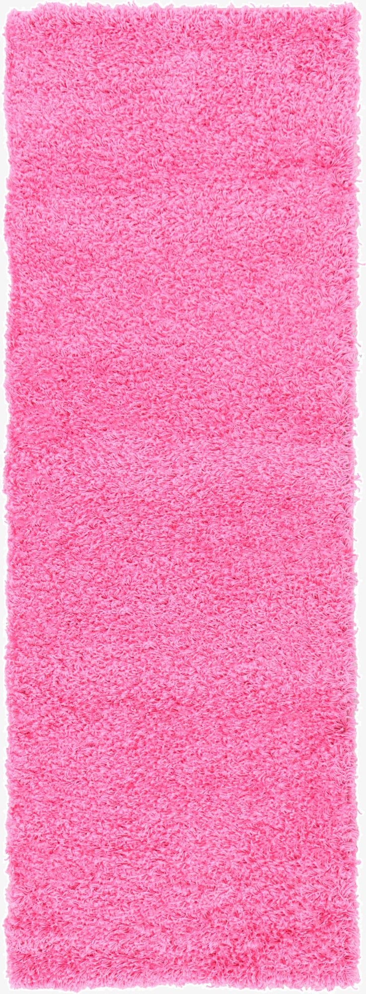 Primary image 2' x 6' 5 Solid Shag Runner Rug