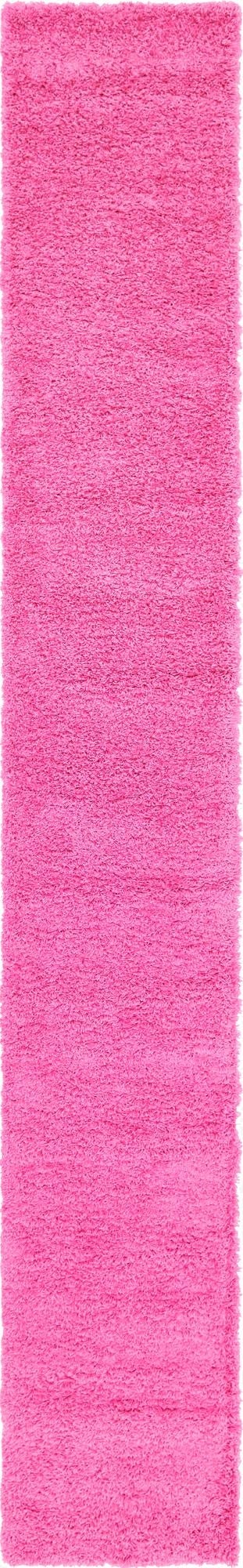 Primary image 2' 7 x 16' 5 Solid Shag Runner Rug