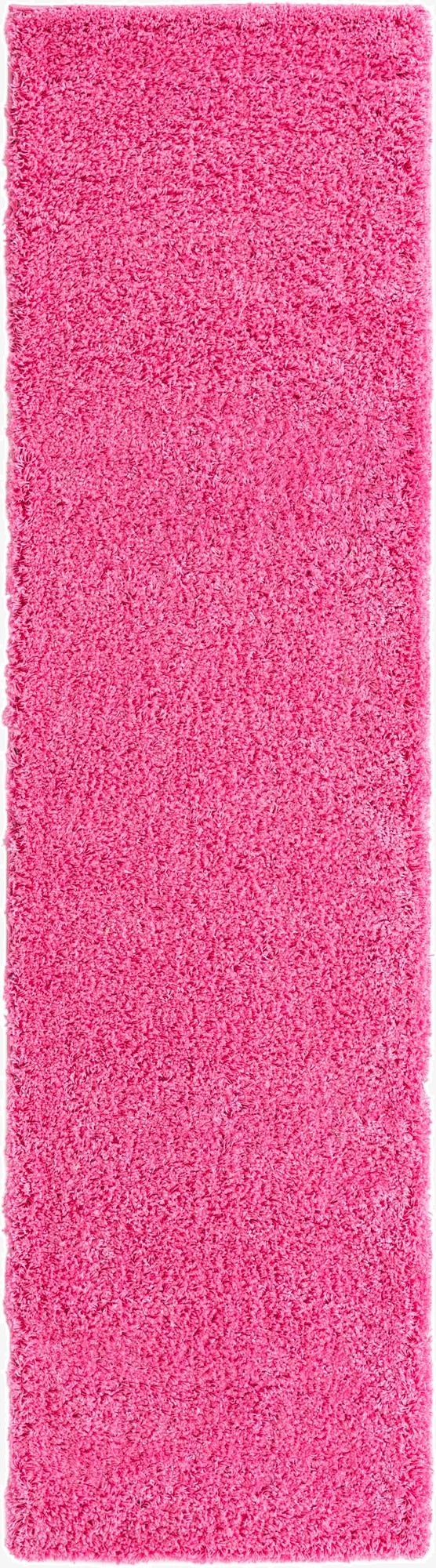 Primary image 2' 7 x 10' Solid Shag Runner Rug