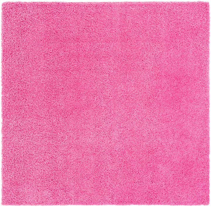 7' 10 x 7' 10 Solid Shag Square Rug