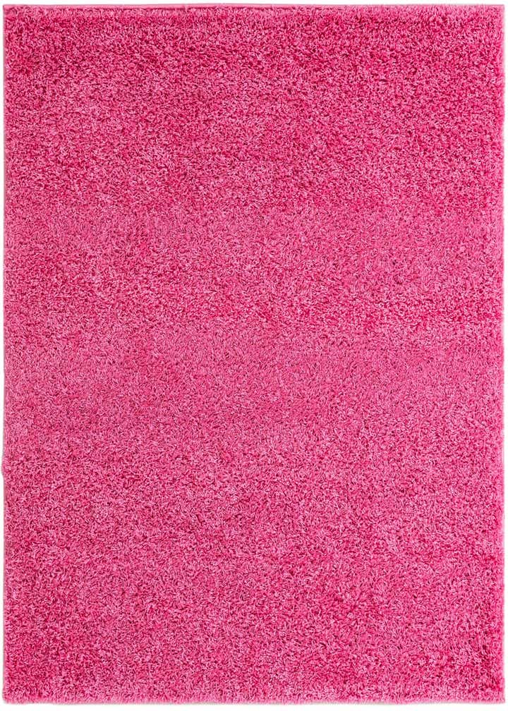 5' 3 x 5' 3 Solid Shag Square Rug