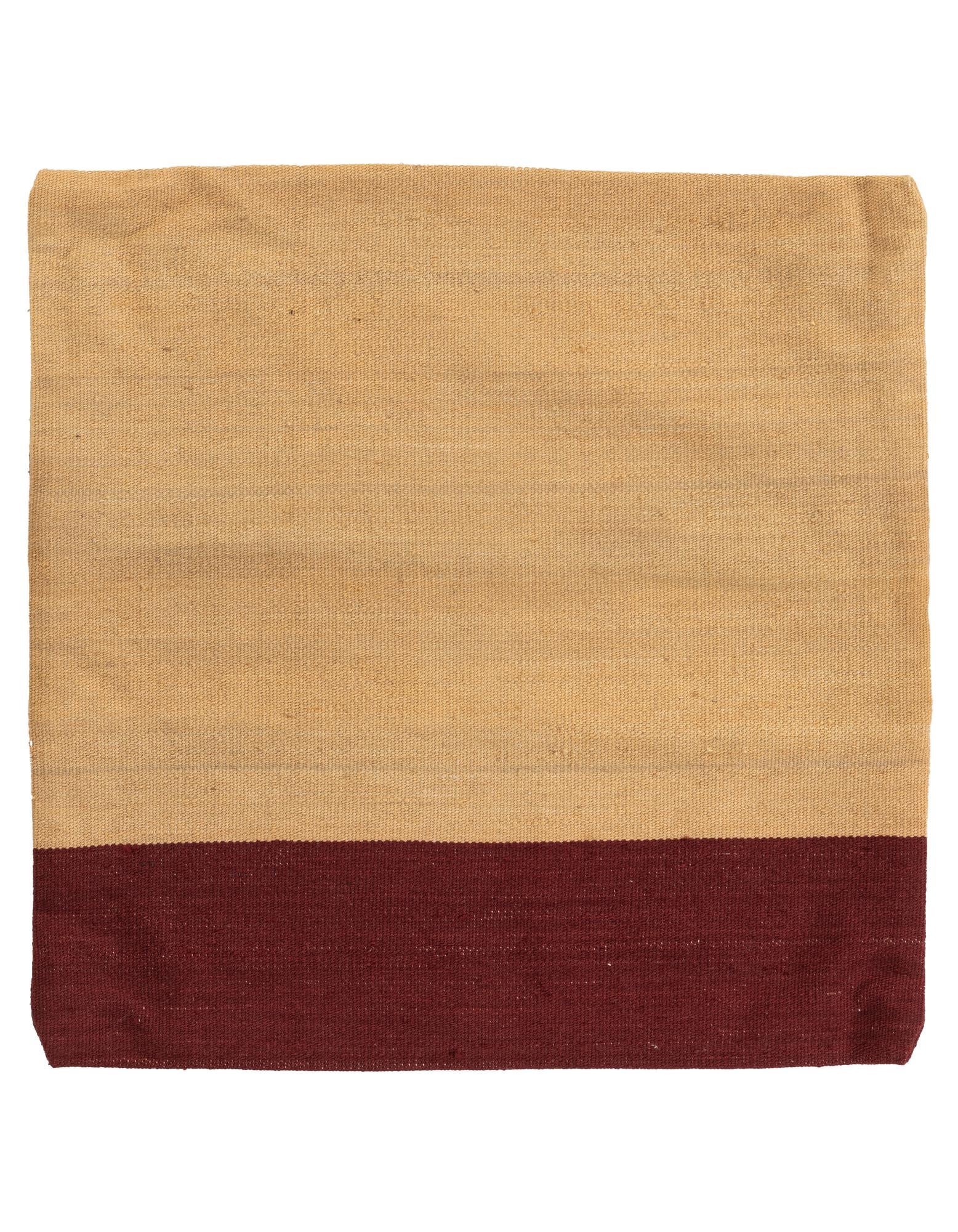 2' 5 x 2' 5 Hand Woven Pillow Wool Square Rug