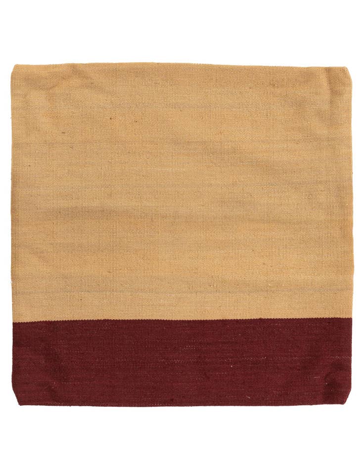 Detail image of 2' 5 x 2' 5 Hand Woven Pillow Wool Square Rug