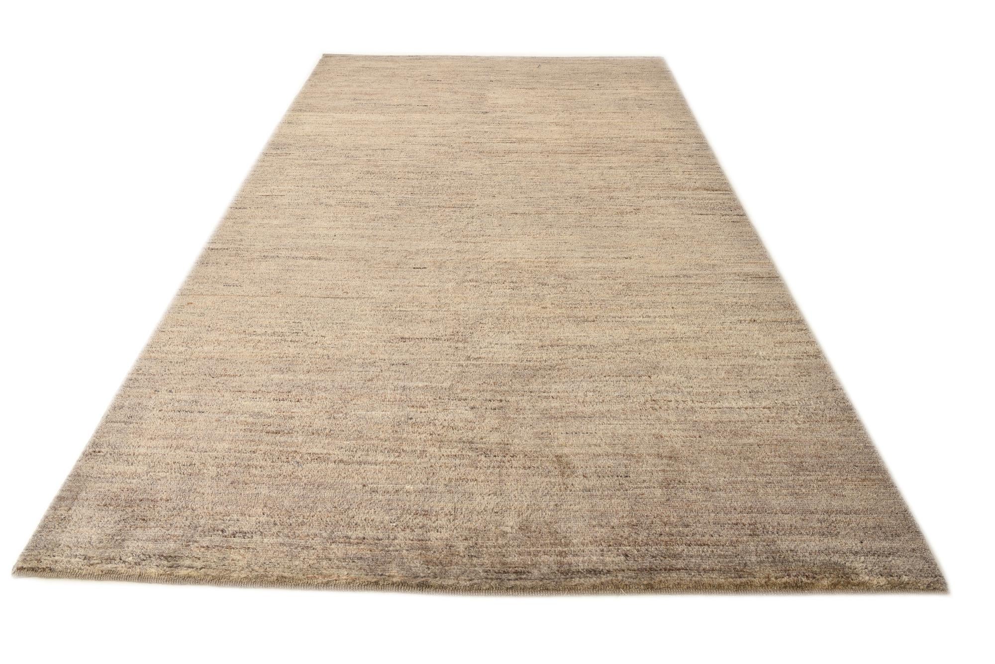 6' 5 x 11' 5 Hand Knotted Kashkuli Gabbeh Wool Rug
