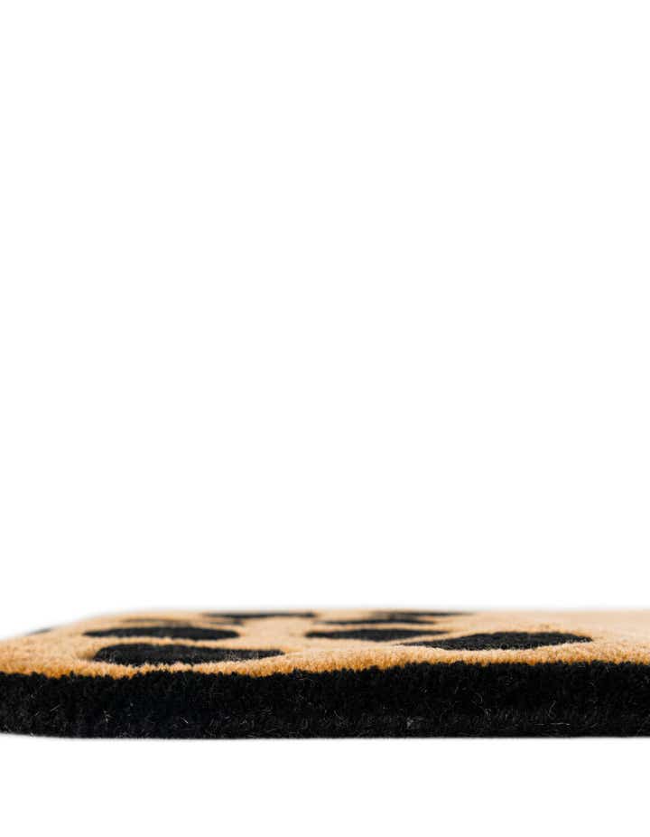 1' 7 x 3' 1 Happy Rugs Boba Tea Wool Freeform