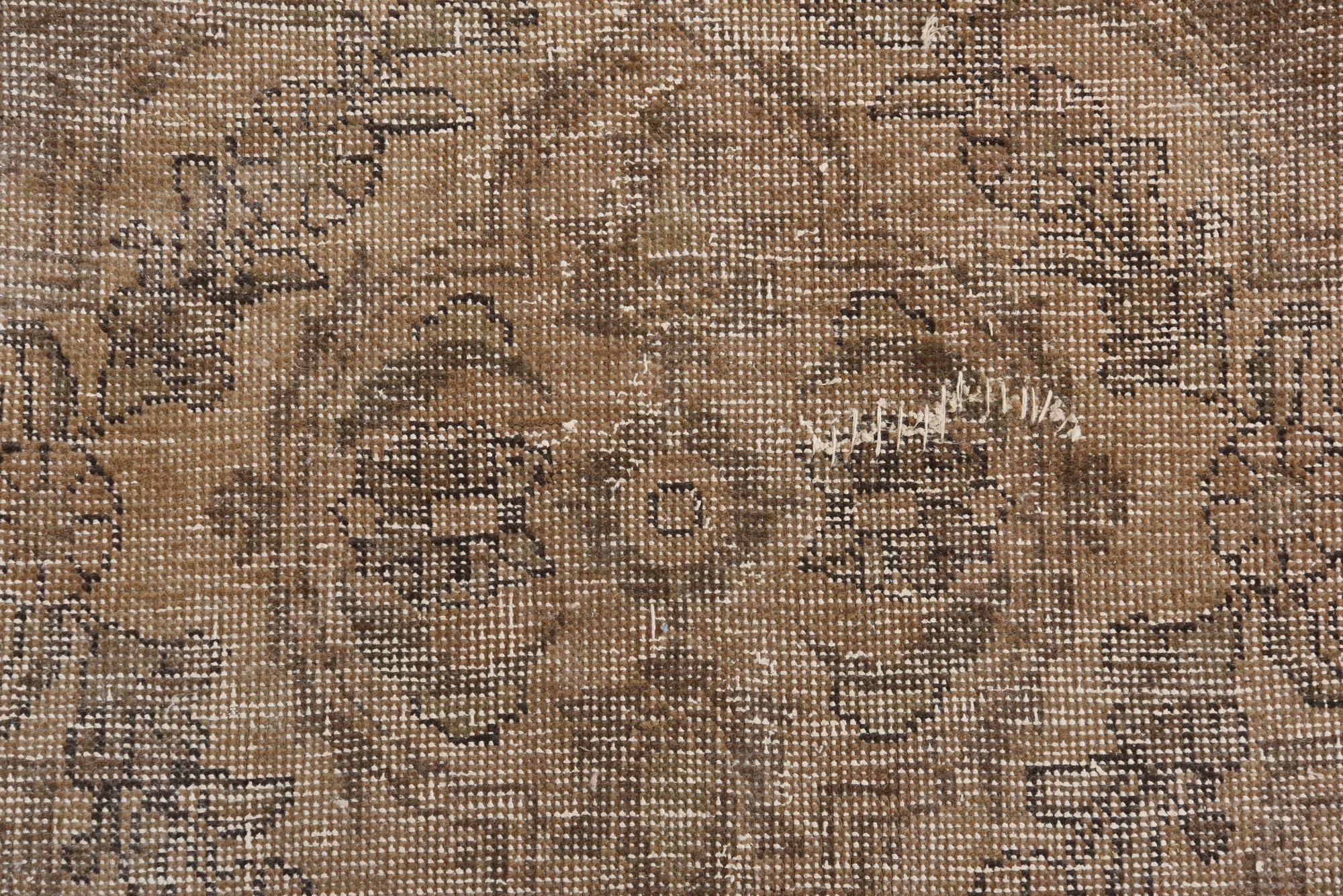 9' 4 x 12' 3 Hand Knotted Ultra Vintage Persian Wool Rug