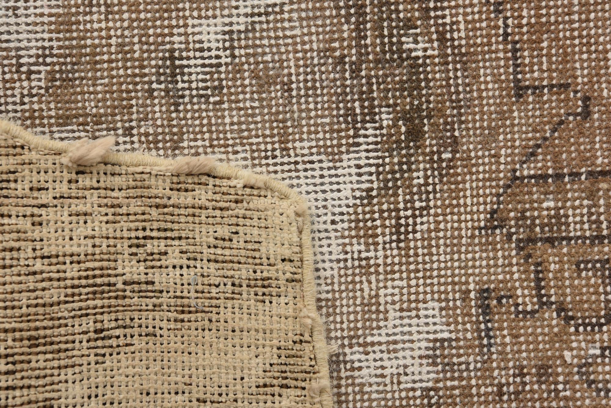9' 4 x 12' 3 Hand Knotted Ultra Vintage Persian Wool Rug