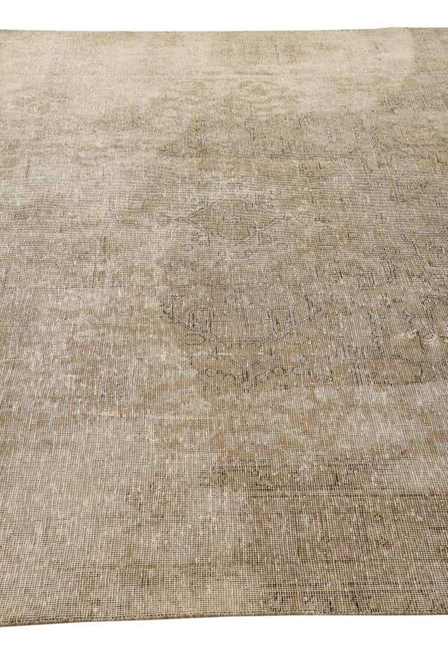 Detail image of 6' 5 x 9' 5 Hand Knotted Ultra Vintage Persian Wool Rug