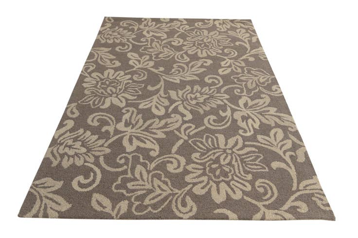 Detail image of 5' x 8' Agra Wool Rug