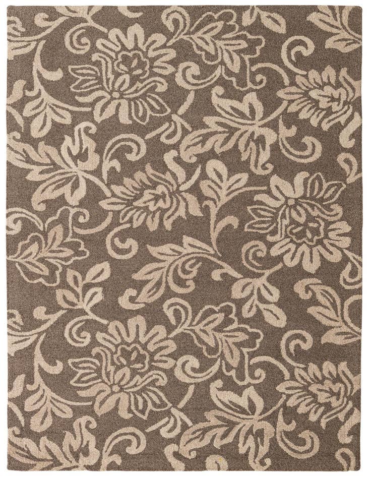 Detail image of 5' x 8' Agra Wool Rug
