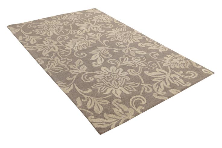 Detail image of 5' 1 x 8' 1 Agra Wool Rug