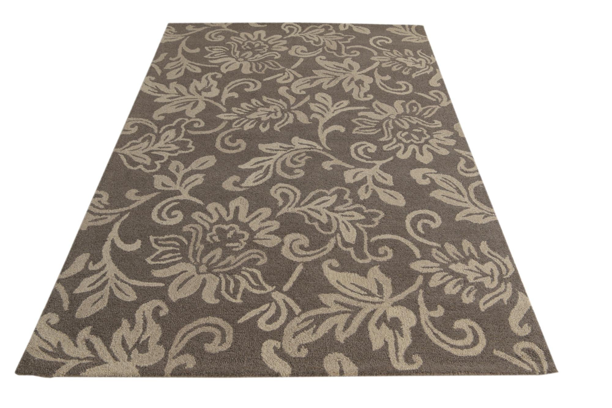 5' x 8' Agra Wool Rug