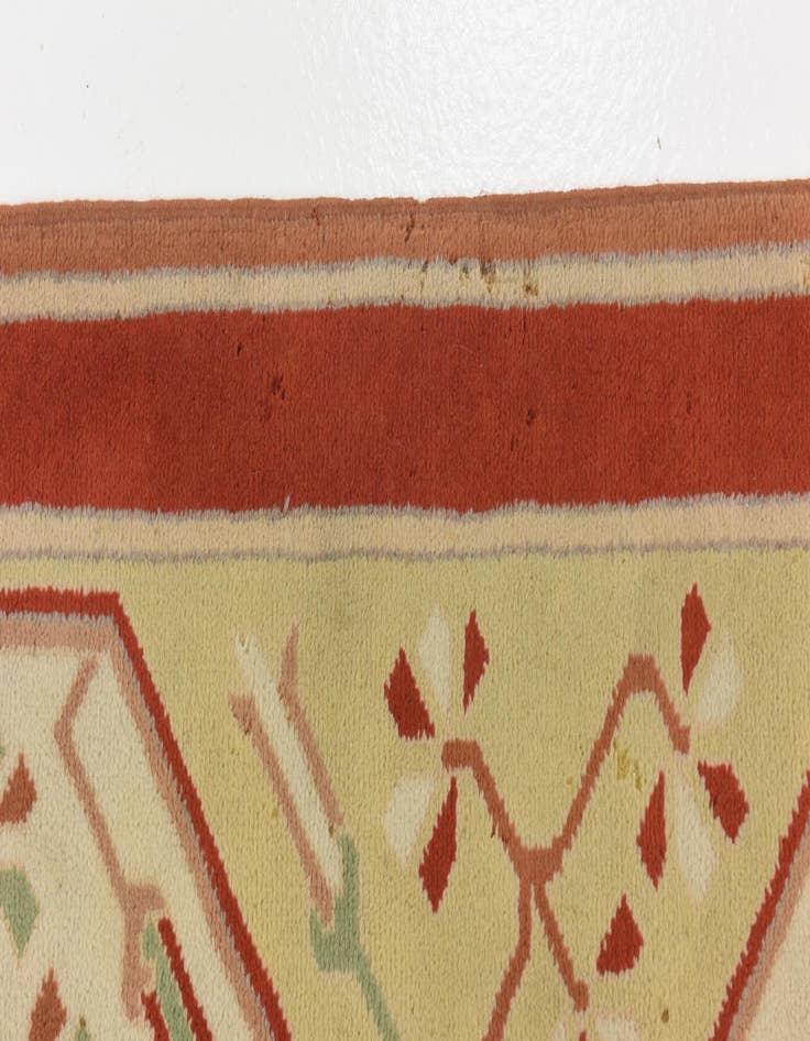 Detail image of 7' 2 x 10' 9  Hand Knotted Anatolian Oriental Wool Rug