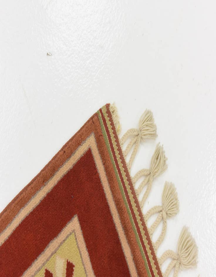 Detail image of 7' 2 x 10' 9  Hand Knotted Anatolian Oriental Wool Rug