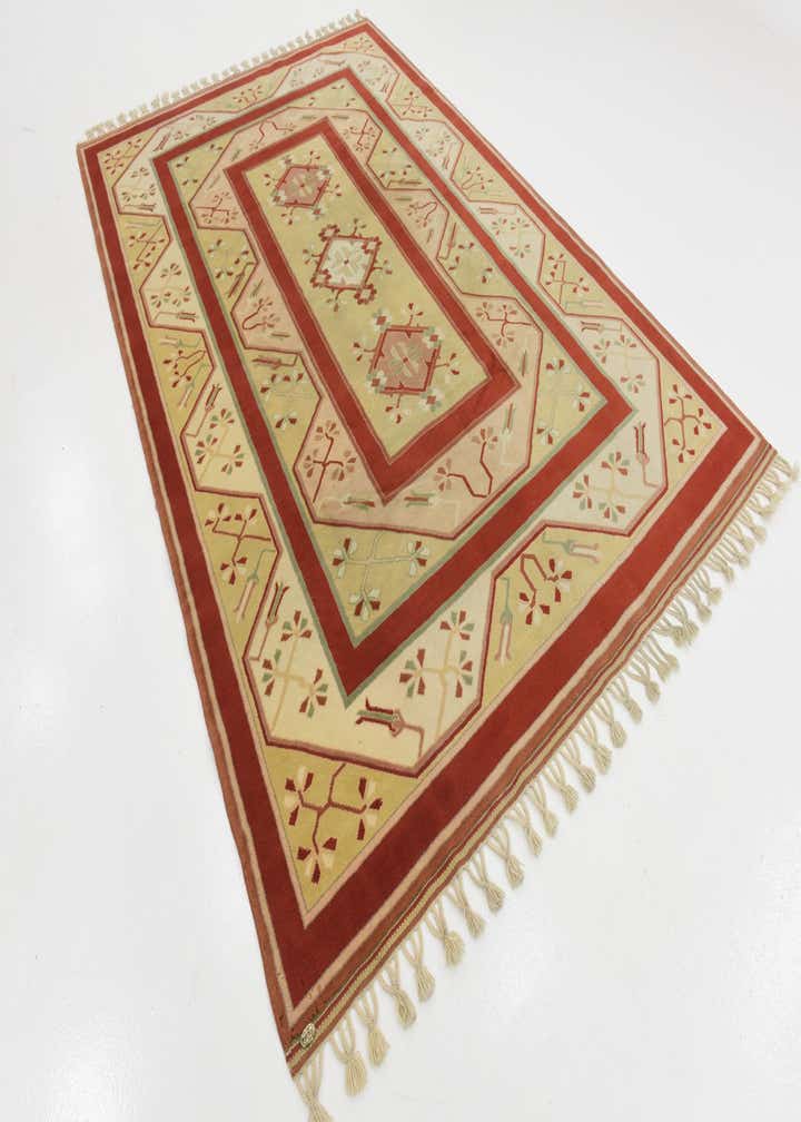 7' 2 x 10' 9 Hand Knotted Anatolian Oriental Wool Rug