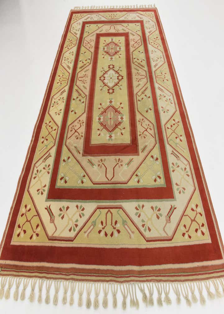 7' 2 x 10' 9 Hand Knotted Anatolian Oriental Wool Rug