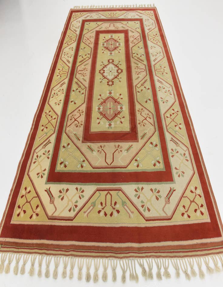 Detail image of 7' 2 x 10' 9 Hand Knotted Anatolian Oriental Wool Rug