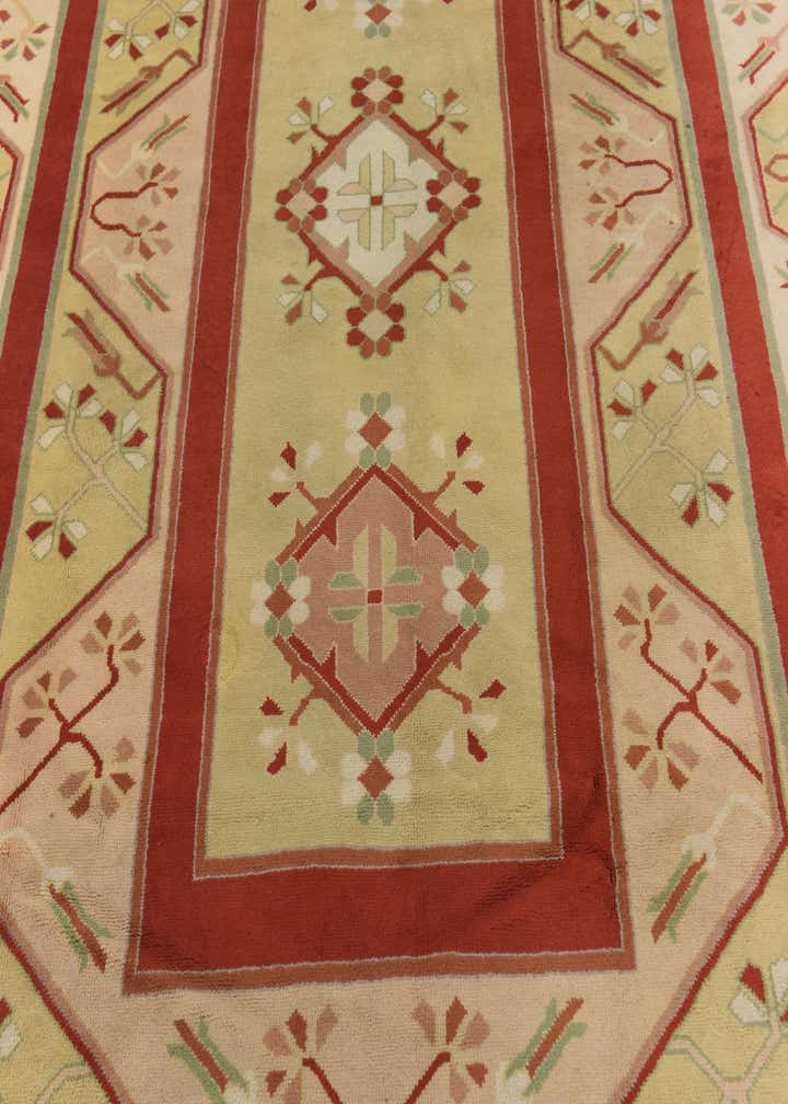 7' 2 x 10' 9 Hand Knotted Anatolian Oriental Wool Rug