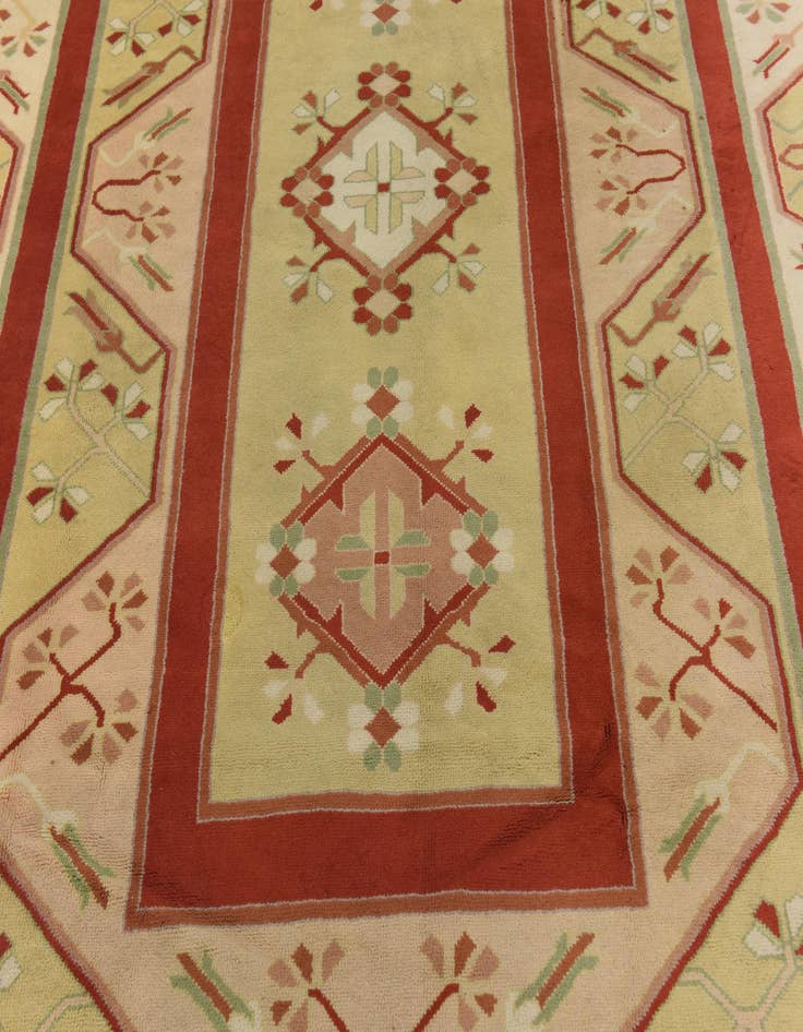 Detail image of 7' 2 x 10' 9 Hand Knotted Anatolian Oriental Wool Rug