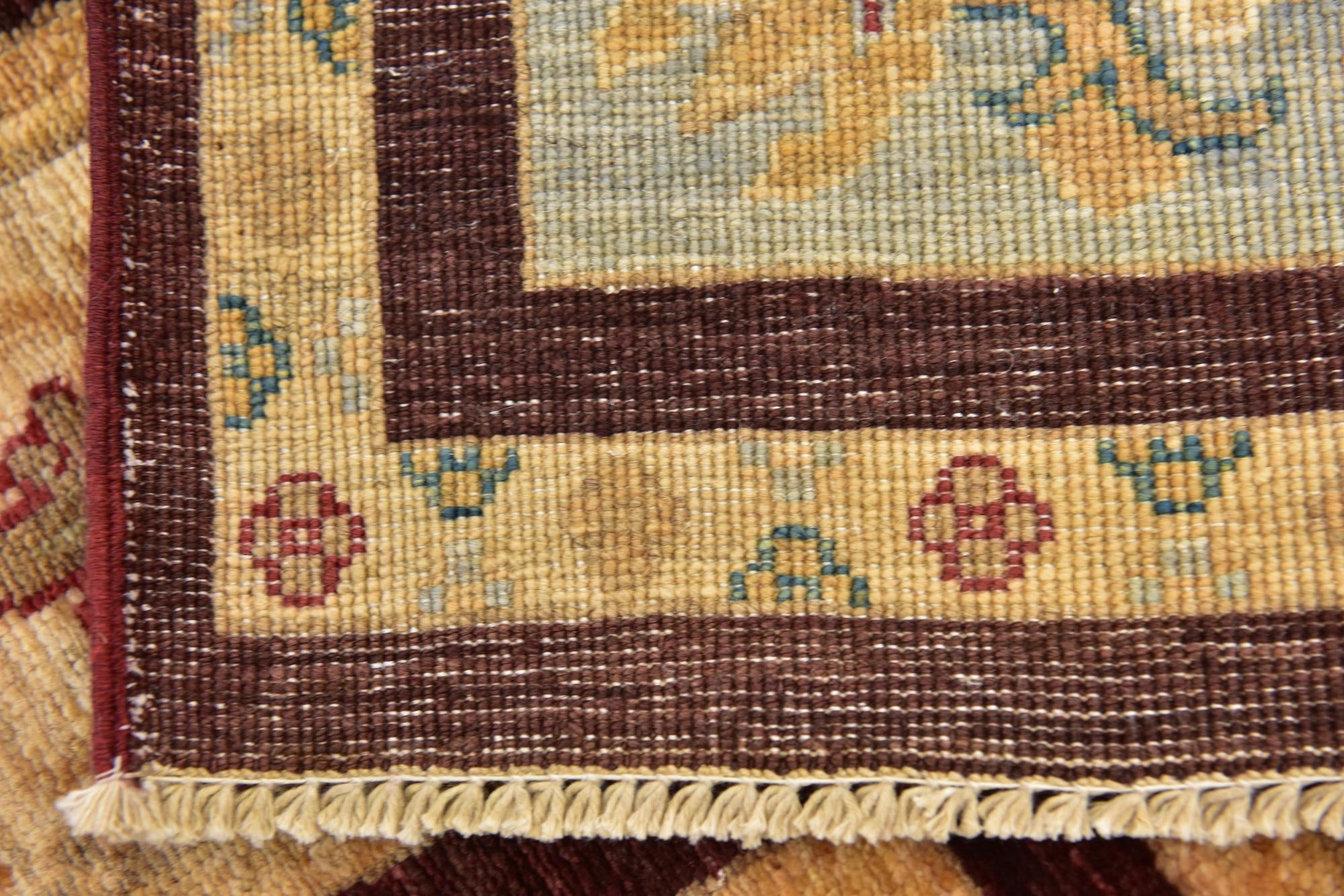 5' 9 x 8' Hand Knotted Ariana Ziegler Rug