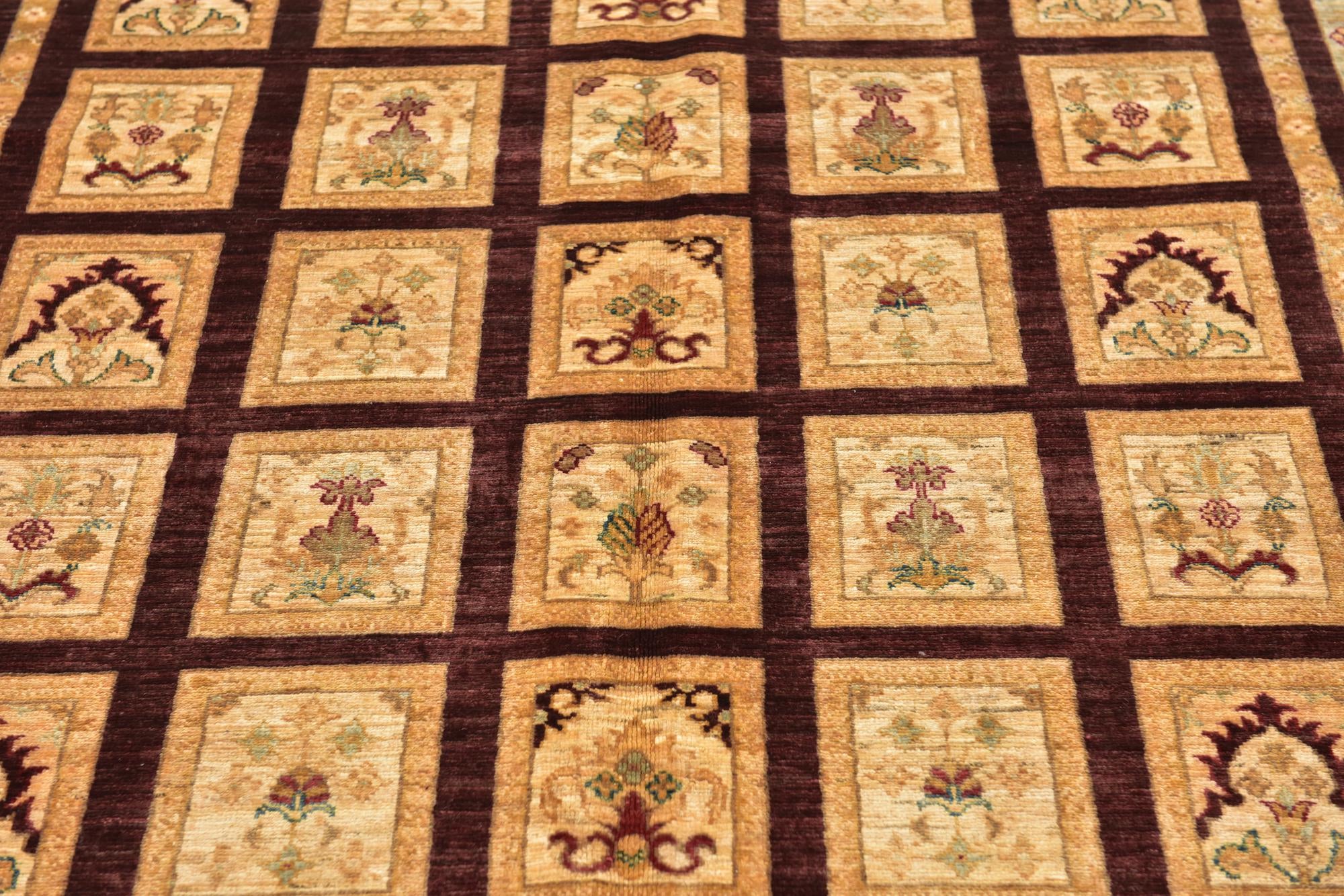 5' 9 x 8' Hand Knotted Ariana Ziegler Rug
