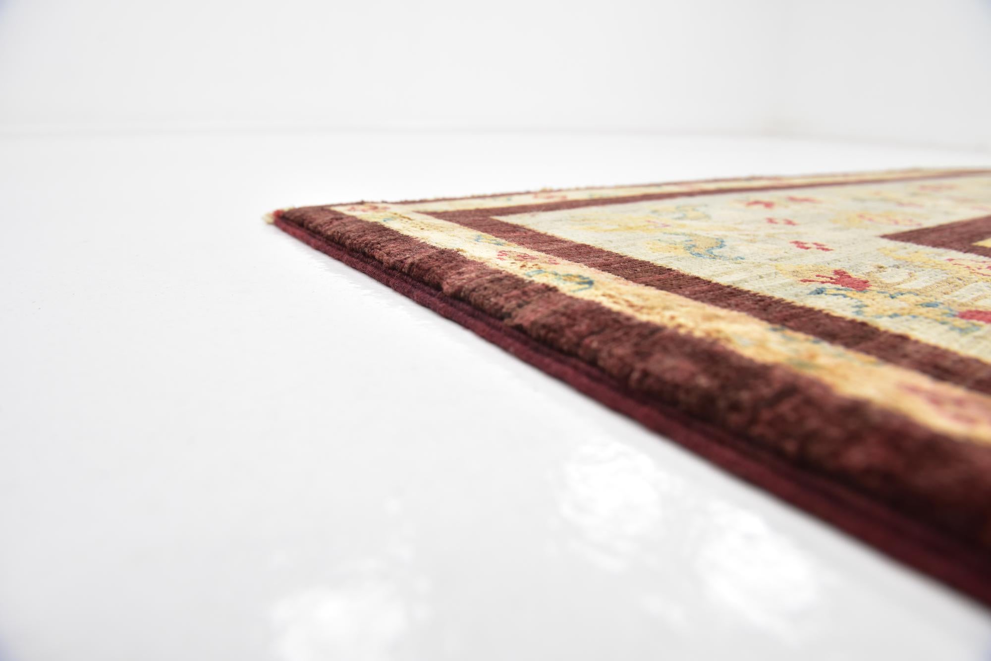5' 9 x 8' Hand Knotted Ariana Ziegler Rug