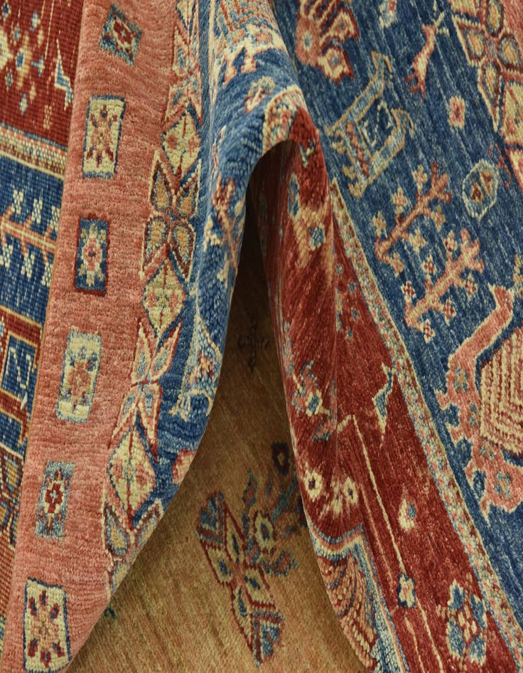 Detail image of 6' 6 x 9' 6  Hand Knotted Ariana Ziegler Rug