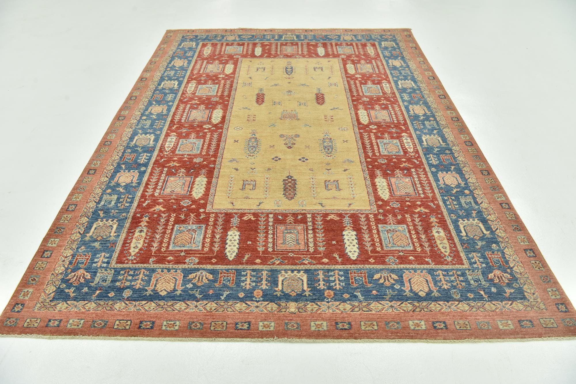 6' 6 x 9' 6 Hand Knotted Ariana Ziegler Rug