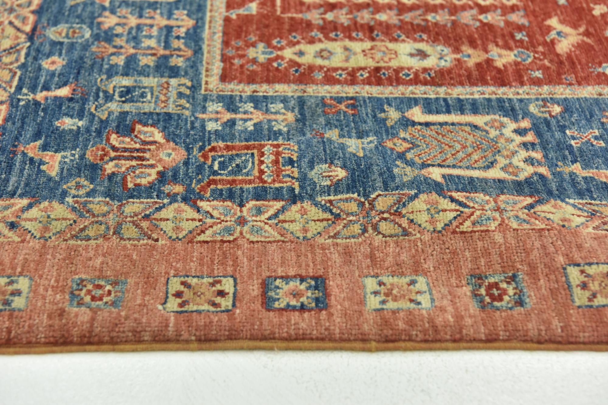 6' 6 x 9' 6 Hand Knotted Ariana Ziegler Rug