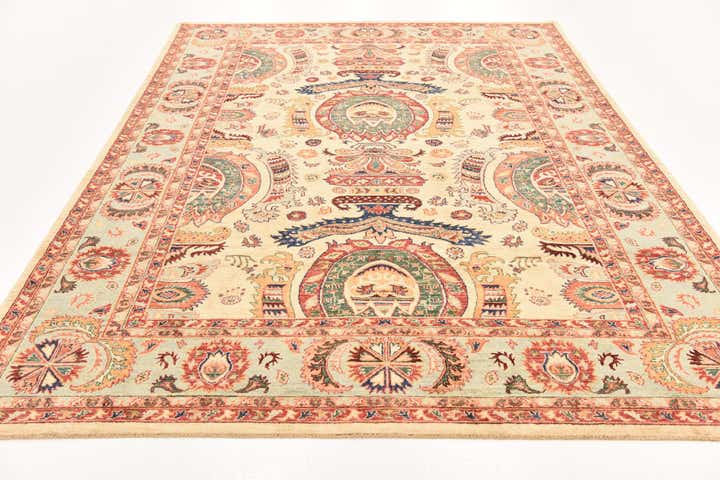 6' 8 x 9' 7 Hand Knotted Ariana Ziegler Rug