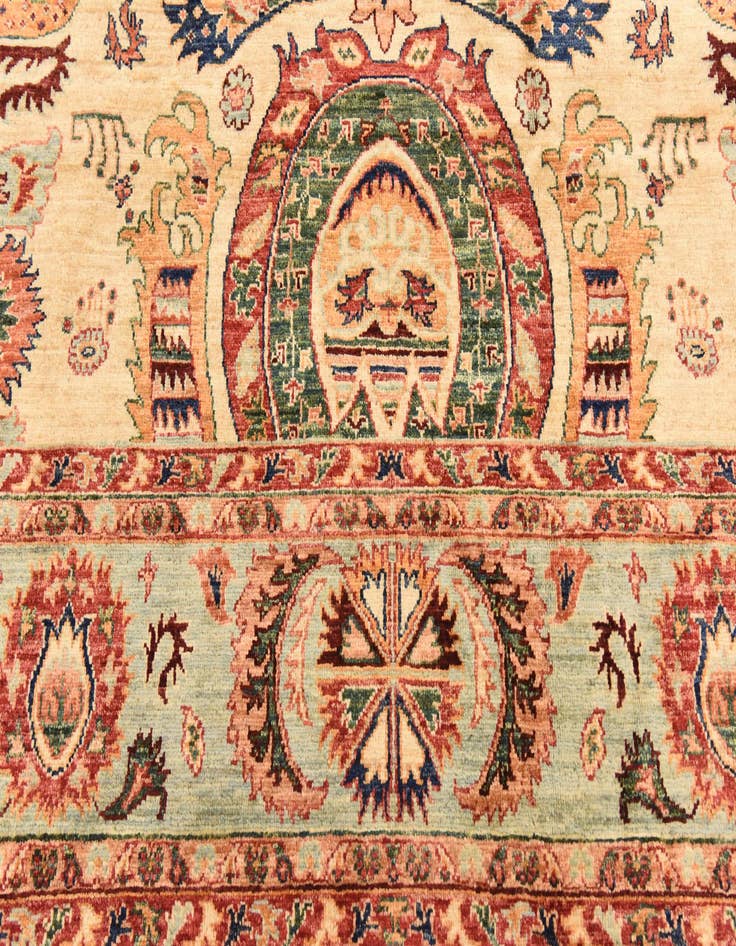Detail image of 6' 8 x 9' 7  Hand Knotted Ariana Ziegler Rug