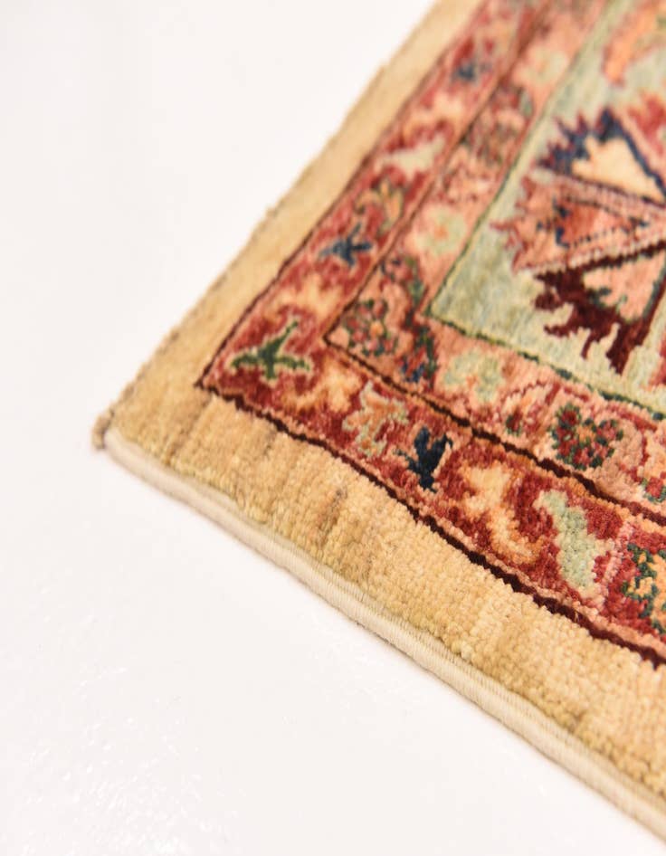 Detail image of 6' 8 x 9' 7  Hand Knotted Ariana Ziegler Rug