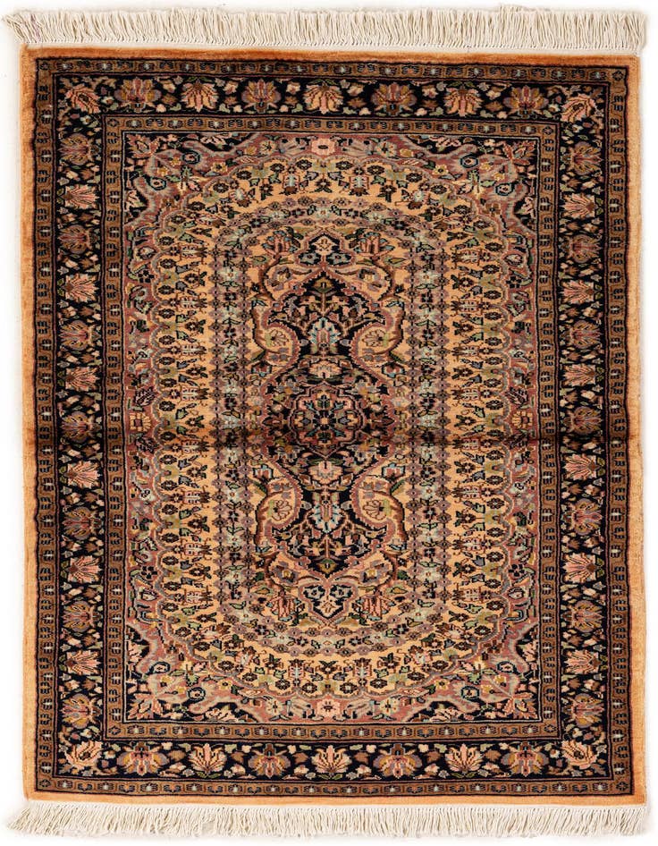 Detail image of 3' x 5' 5 Hand Knotted Bokhara Wool Rug