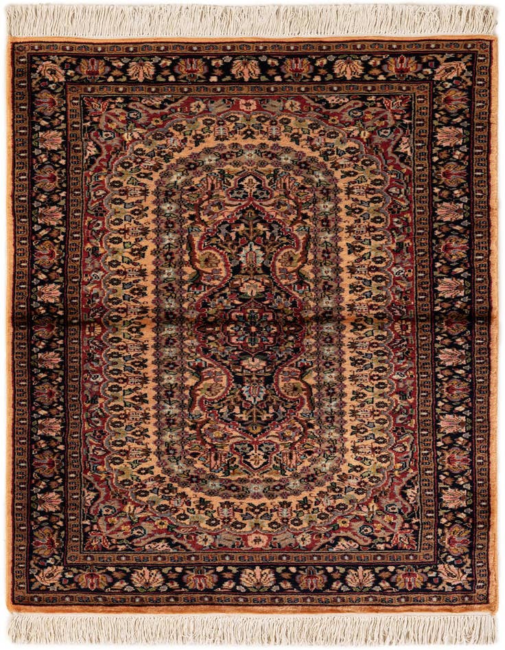 Detail image of 3' 1 x 5' 4 Hand Knotted Bokhara Rug