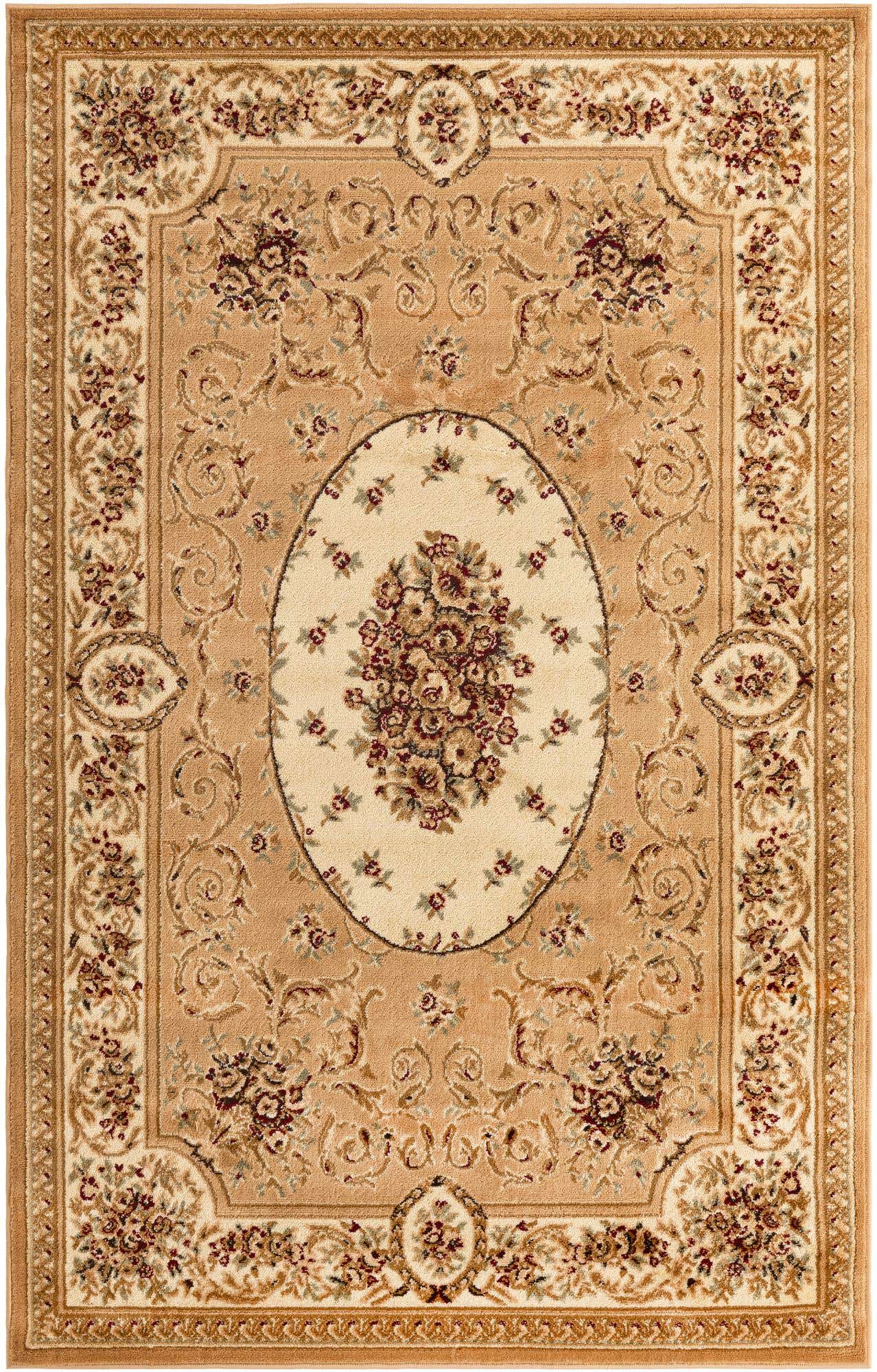5' 3 x 8' Classic Aubusson Rug