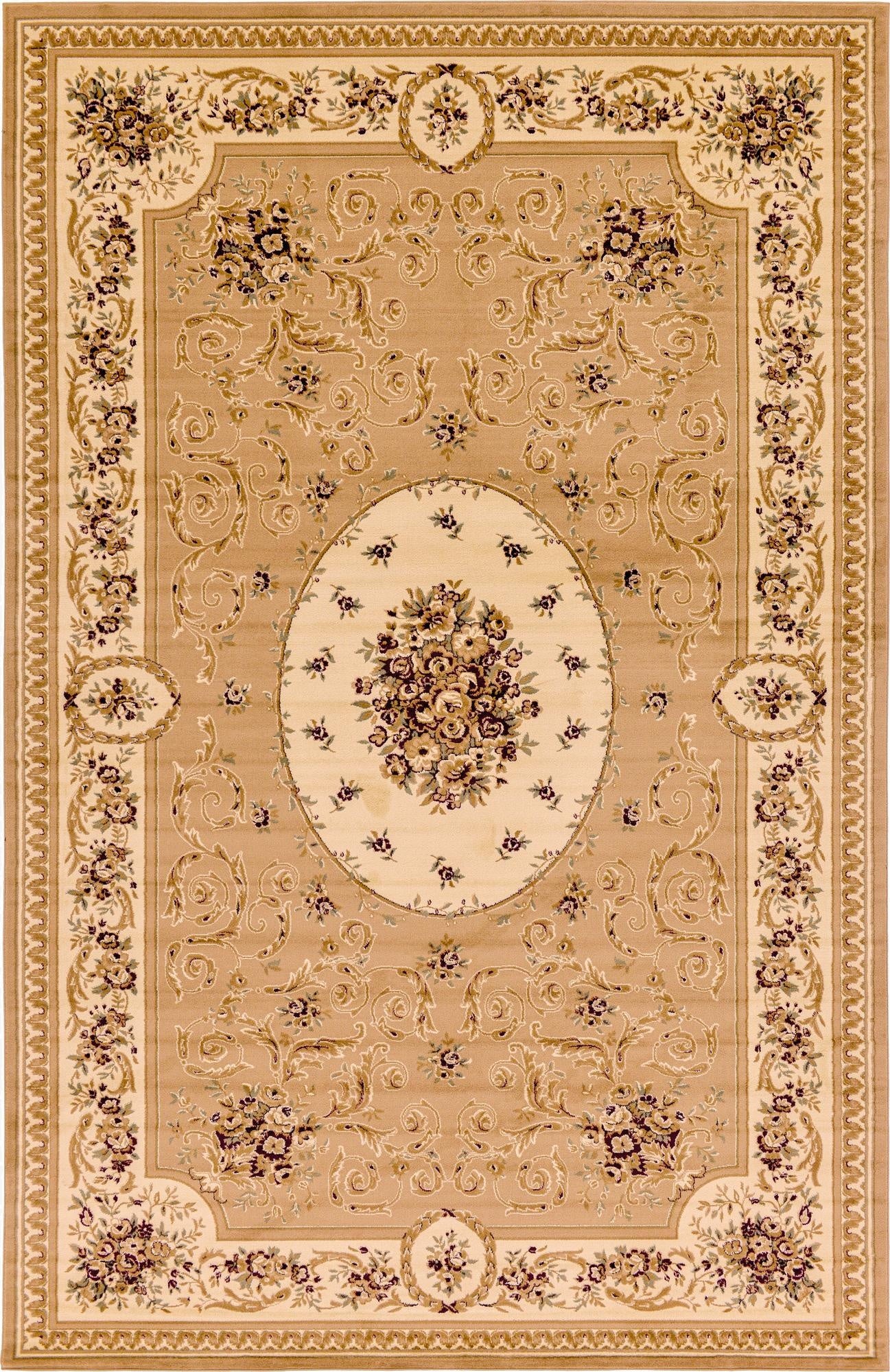10' 6 x 16' 5 Classic Aubusson Rug