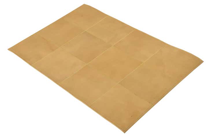 2' 1 x 3' 1 Cowhide Leather Rug