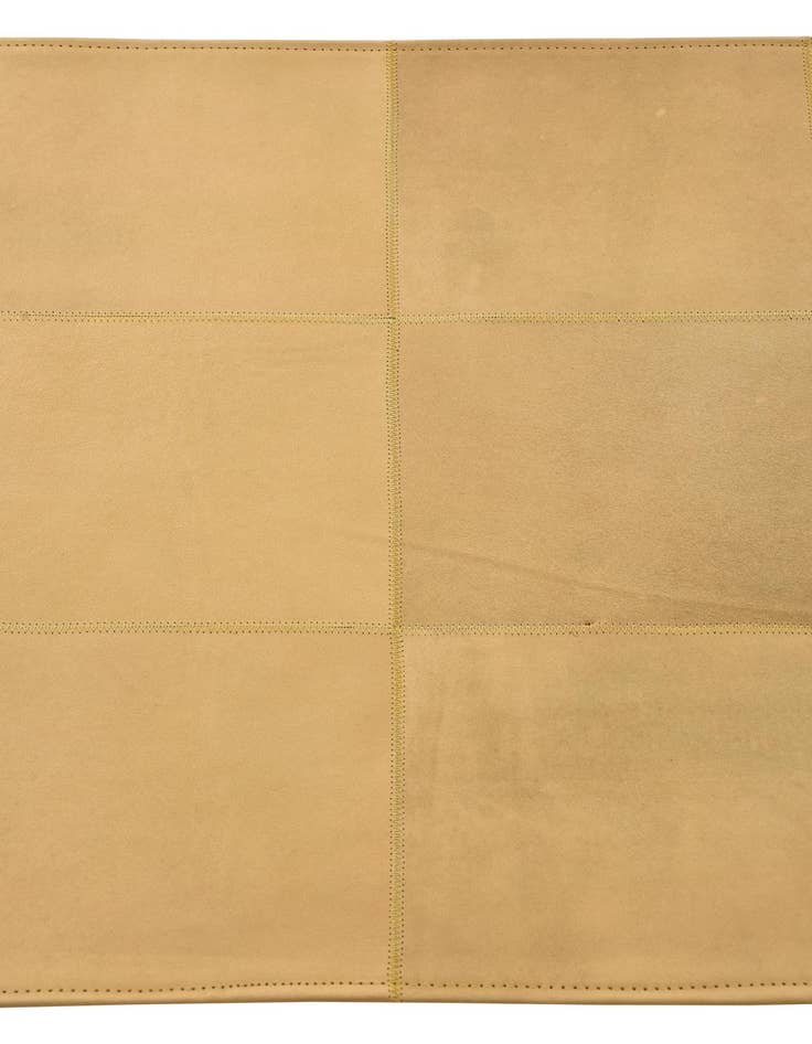 Detail image of 2' 1 x 3' 1 Cowhide Leather Rug