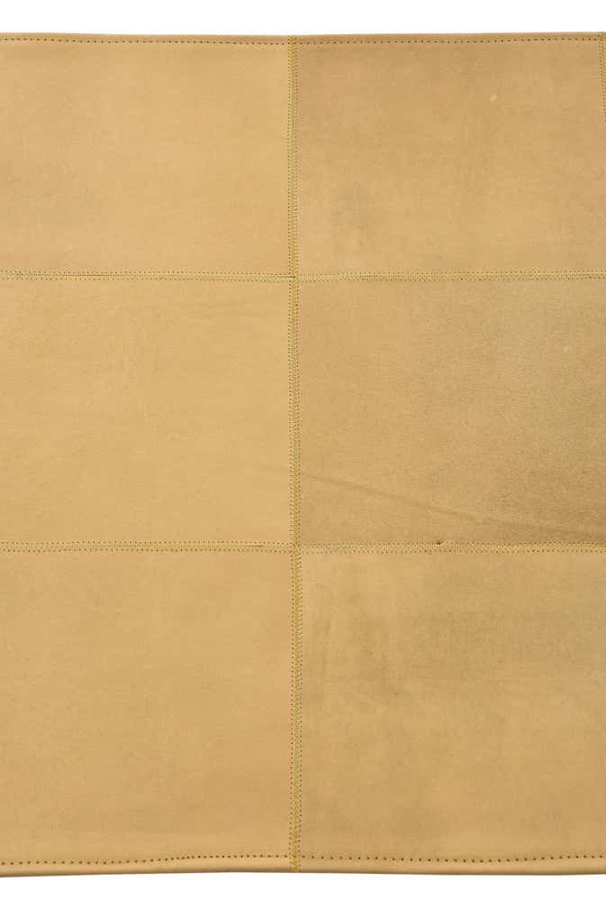 2' 1 x 3' 1 Cowhide Leather Rug
