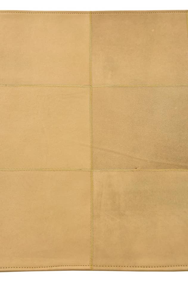 Detail image of 2' 1 x 3' 1 Cowhide Leather Rug