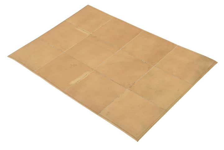 2' 1 x 3' 1 Cowhide Leather Rug