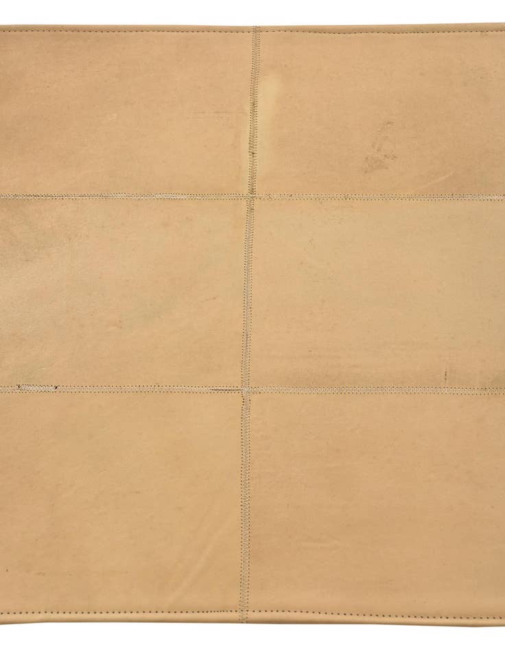 Detail image of 2' 1 x 3' 1 Cowhide Leather Rug