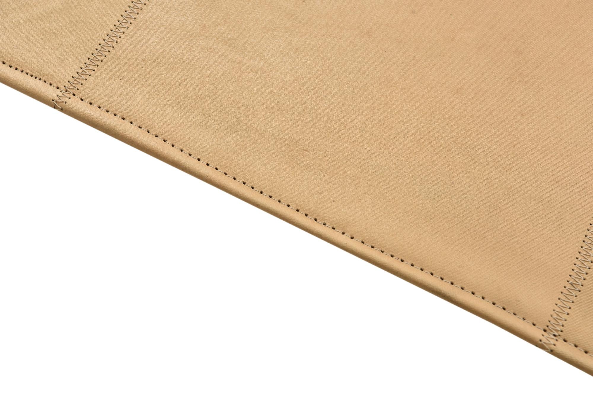 2' 1 x 3' 1 Cowhide Leather Rug