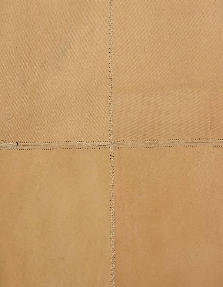 Detail image of 2' 1 x 3' 1 Cowhide Leather Rug