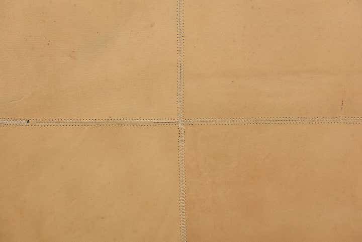 2' 1 x 3' 1 Cowhide Leather Rug