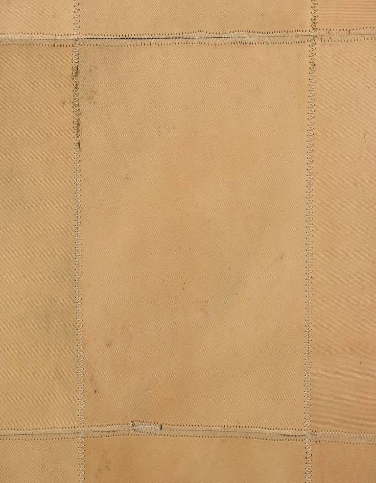 Detail image of 2' 1 x 3' 1 Cowhide Leather Rug