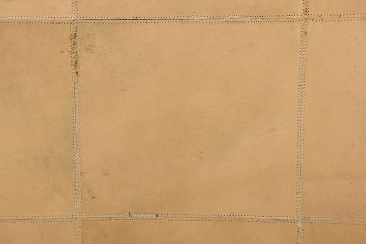 2' 1 x 3' 1 Cowhide Leather Rug