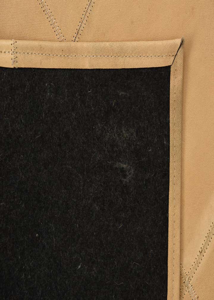 2' 1 x 3' 1 Cowhide Leather Rug
