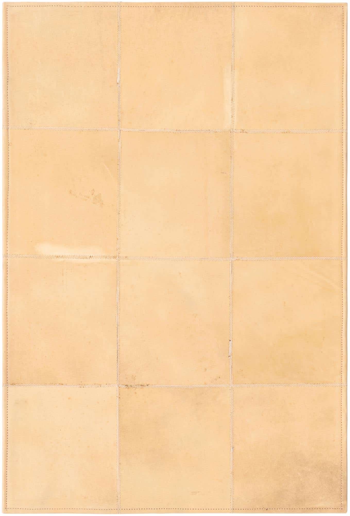 2' 1 x 3' 1 Cowhide Leather Rug
